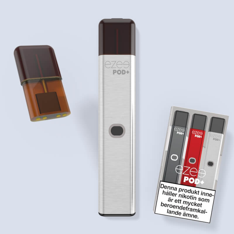 Ezee Pod+ Vape Pod Kit, Mentol nikotin e-cigarett