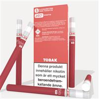 Ezee Go Engångs Vape Tobak 20mg - 5 pack